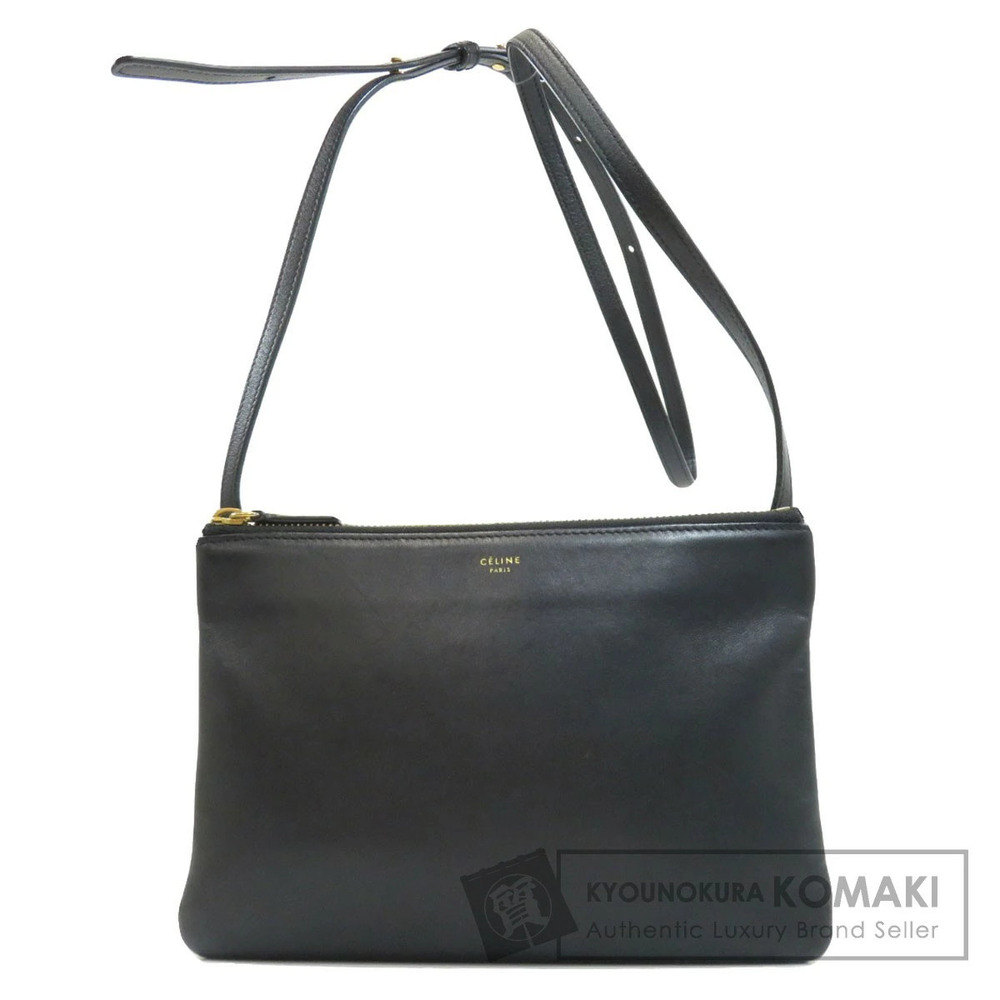 Celine Trio Shoulder Bag Leather